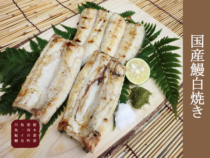 国産鰻白焼き